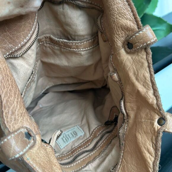 ORIGI HAND MADE ITALY P’ELLE BOVINA LEATHER LARGE WOVEN BAG TOTE PURSE RARE - Picture 15 of 16